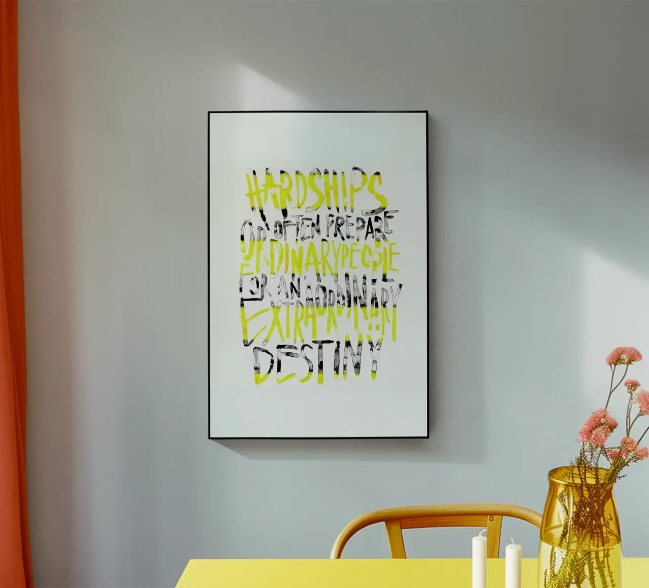 Hardships acrylic glass by Kristen Polsinelli