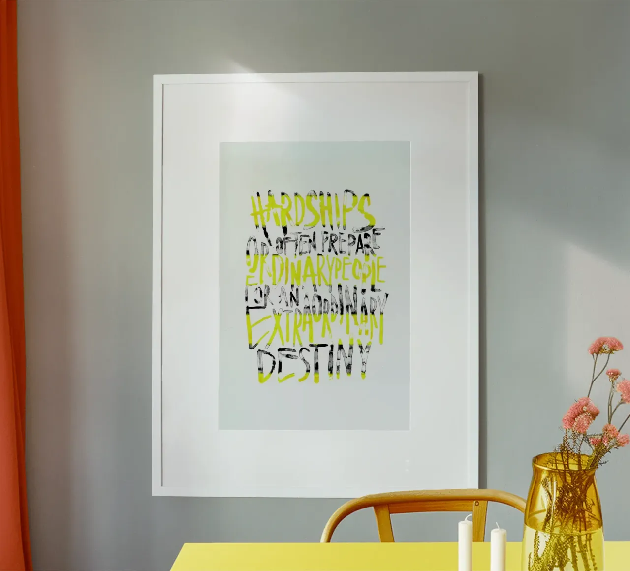 Hardships poster da Kristen Polsinelli