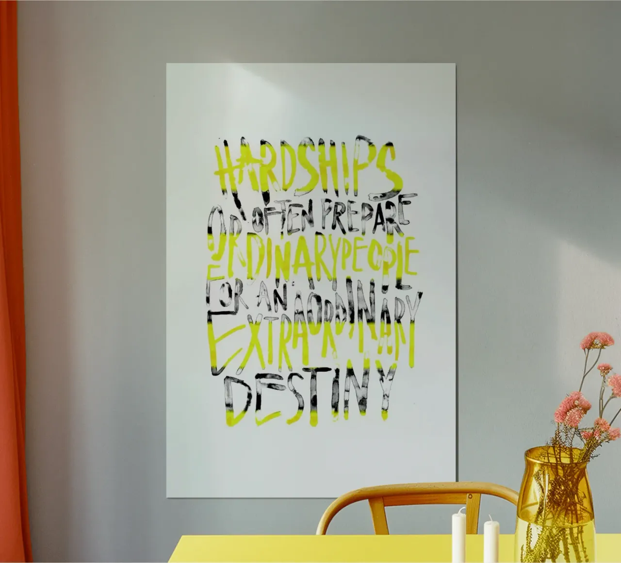 Hardships poster da Kristen Polsinelli