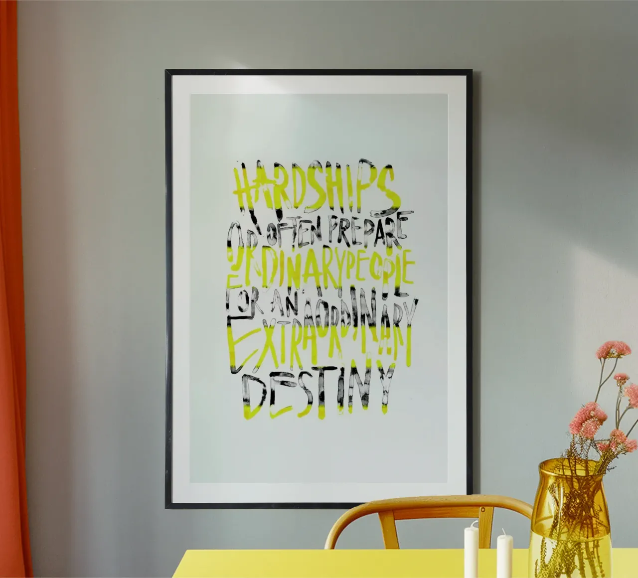 Hardships poster da Kristen Polsinelli