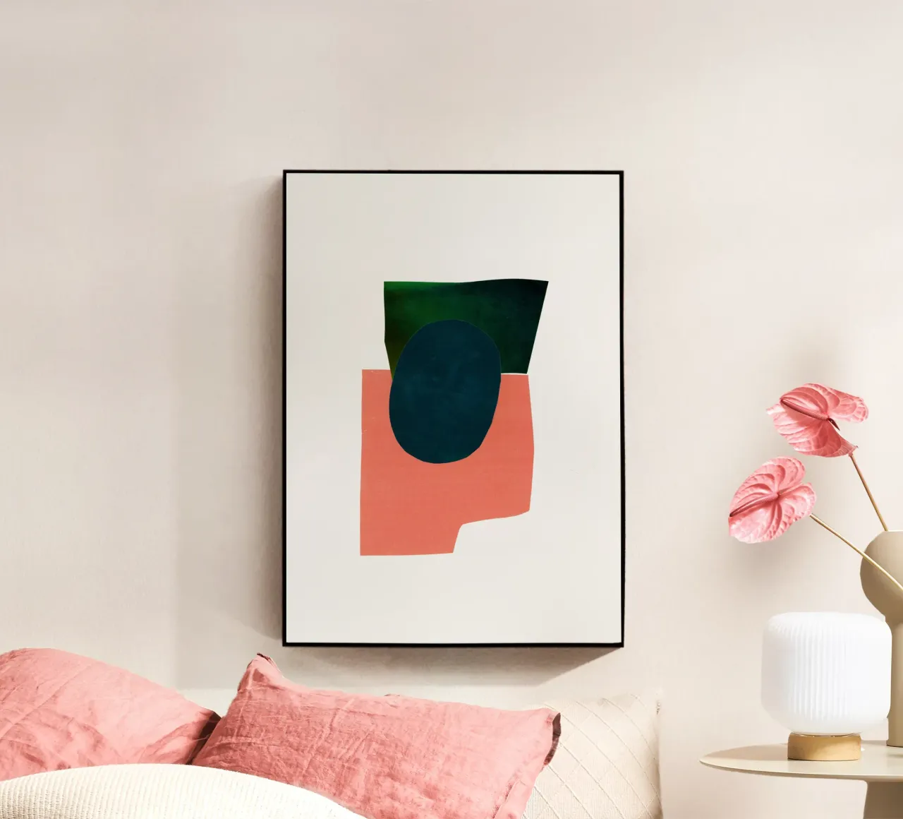 minimalist collage plexiglass da IRIS LEHNHARDT FINE ART