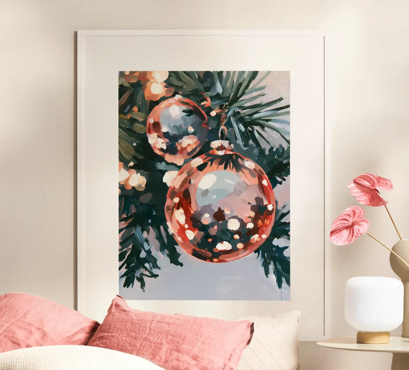 Festive Reflections poster by michi