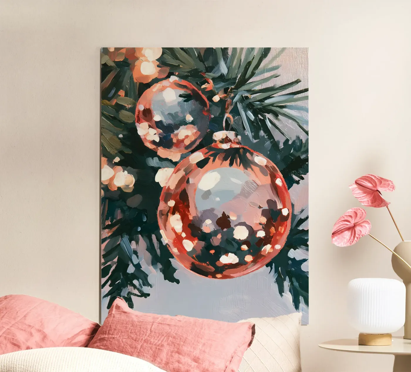Festive Reflections poster by michi
