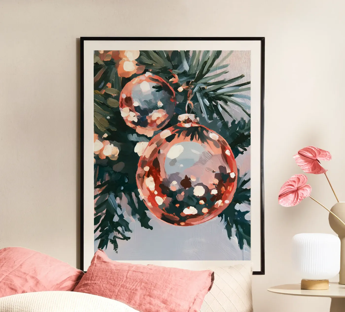 Festive Reflections poster by michi