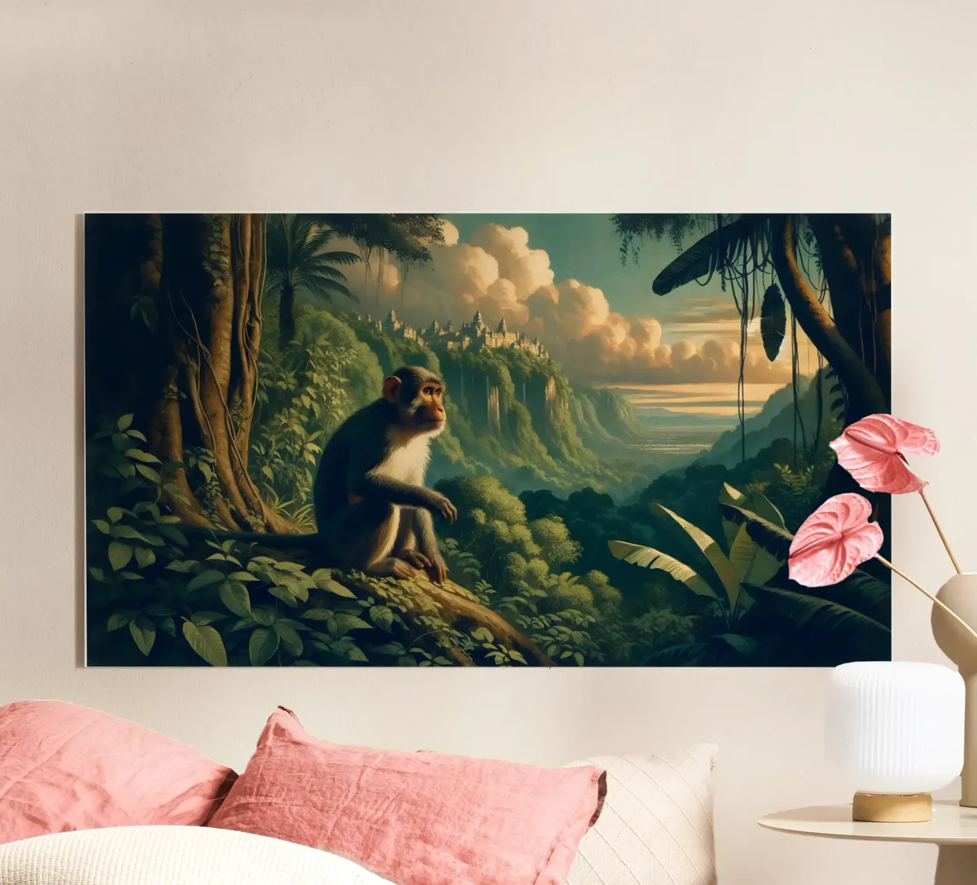 SINGE SACRE acryl van RUBIANT ART