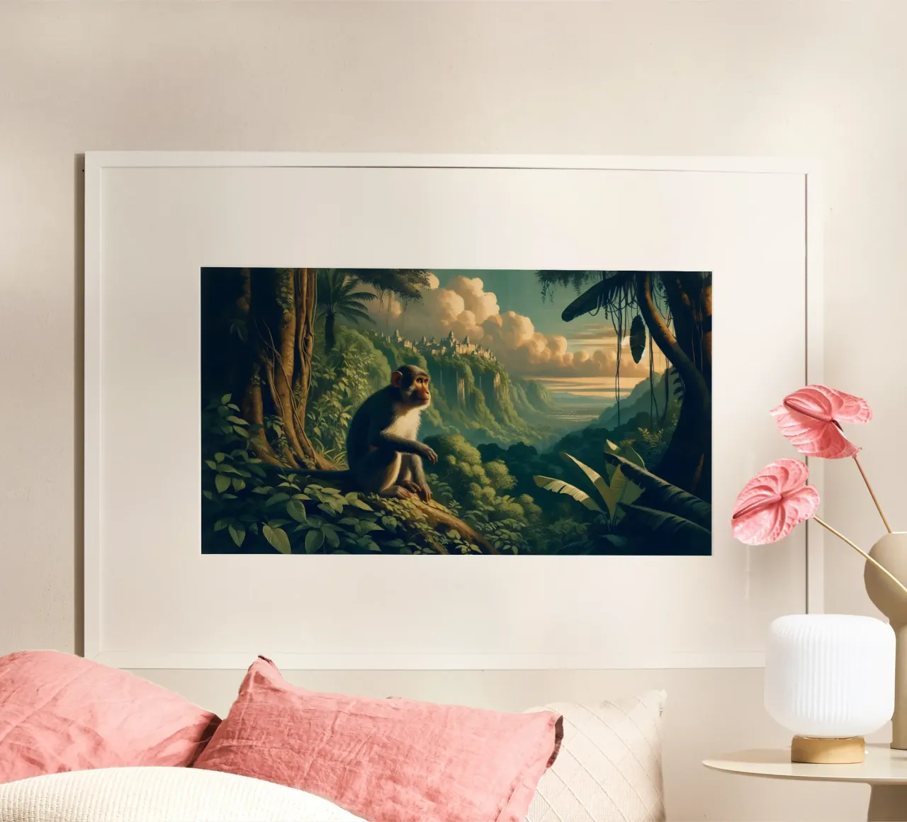 SACRO SINGOLO poster con telaio in legno da RUBIANT ART