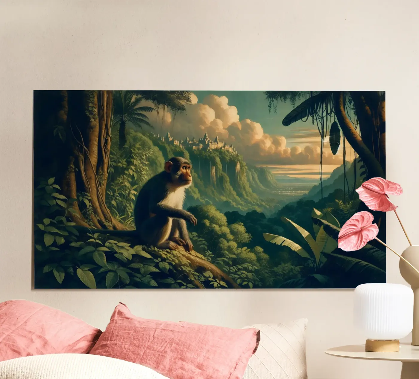 SINGE SACRE poster by RUBIANT ART