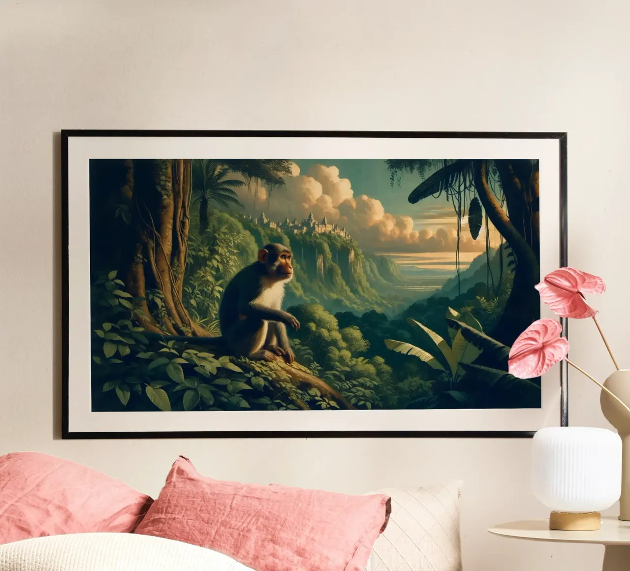 SACRO SINGOLO poster con telaio in legno da RUBIANT ART