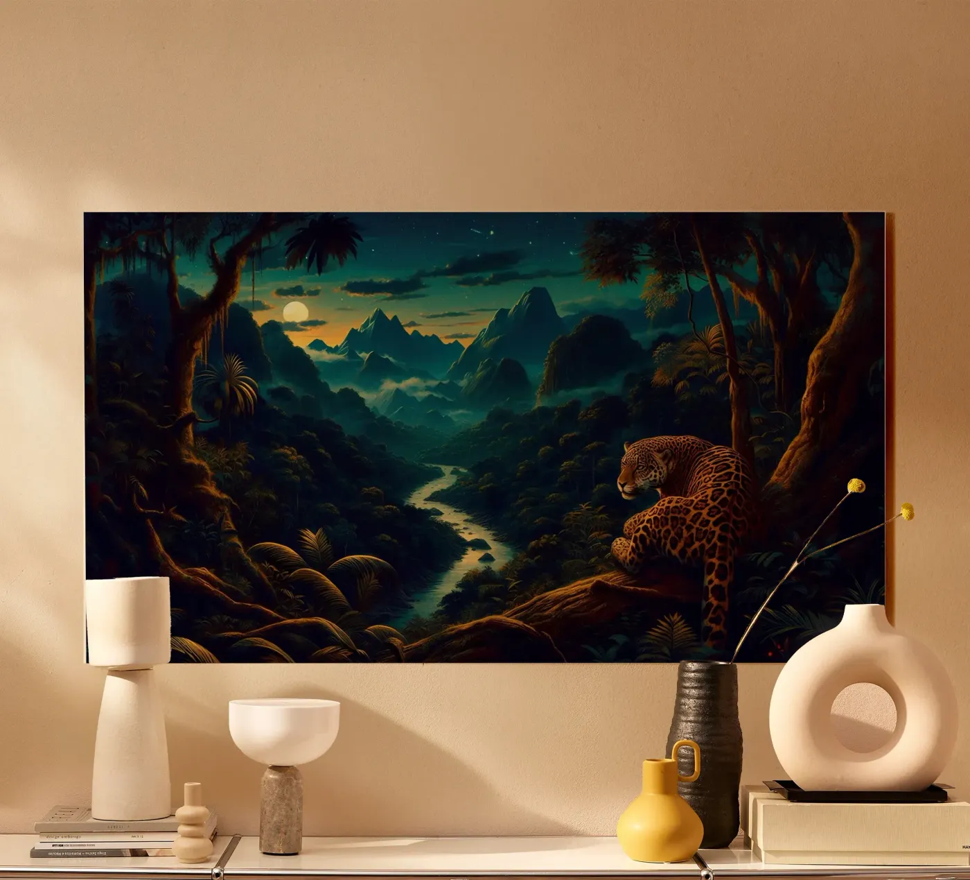 JAGUAR acryl van RUBIANT ART