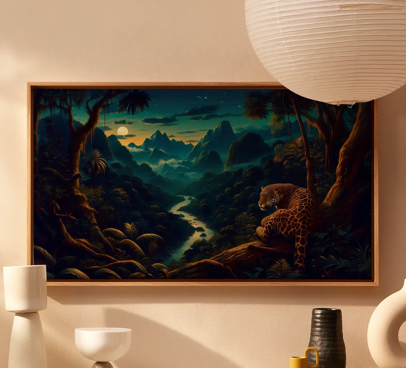 JAGUAR tela da RUBIANT ART