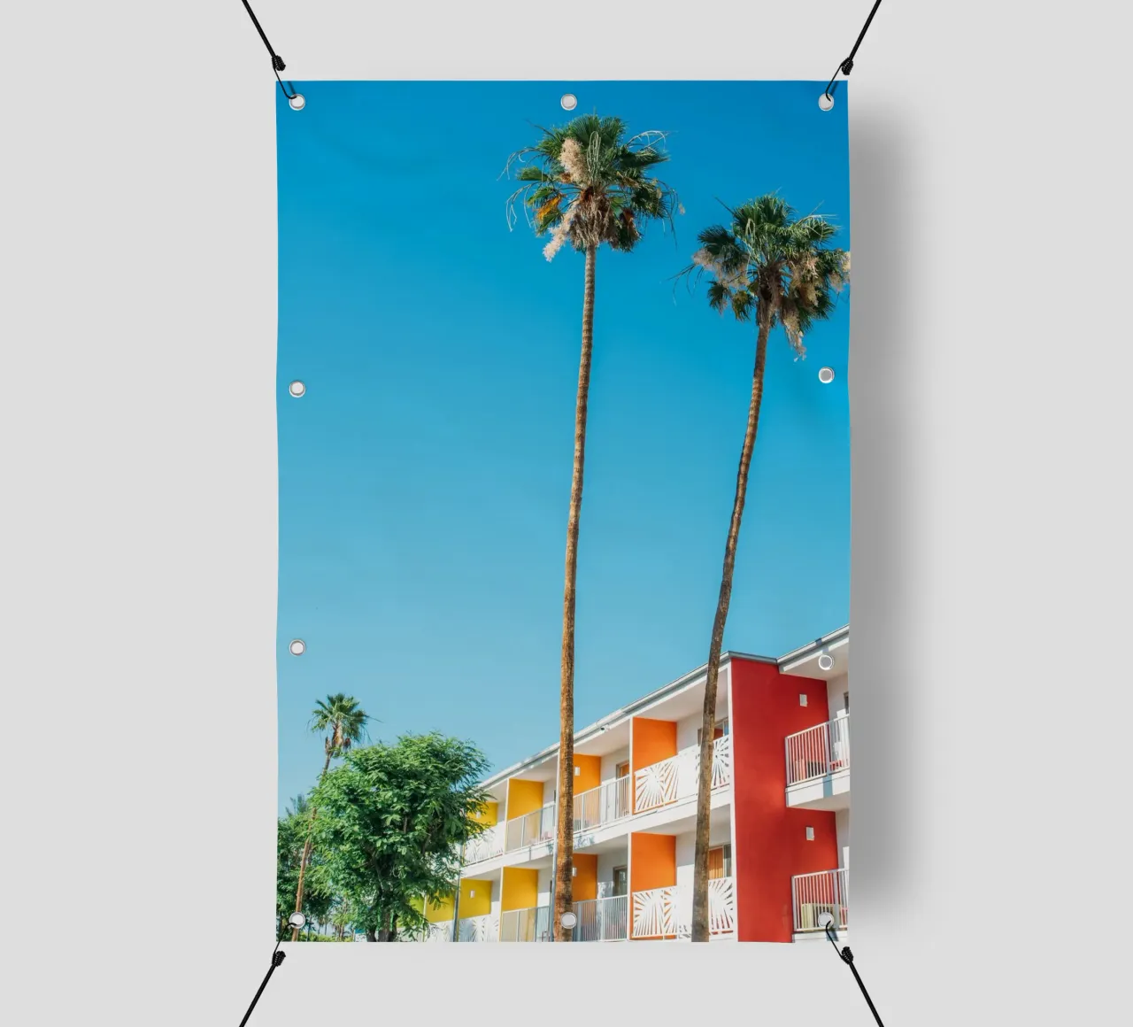 Palm Springs Trees telo in pvc da patiphotography