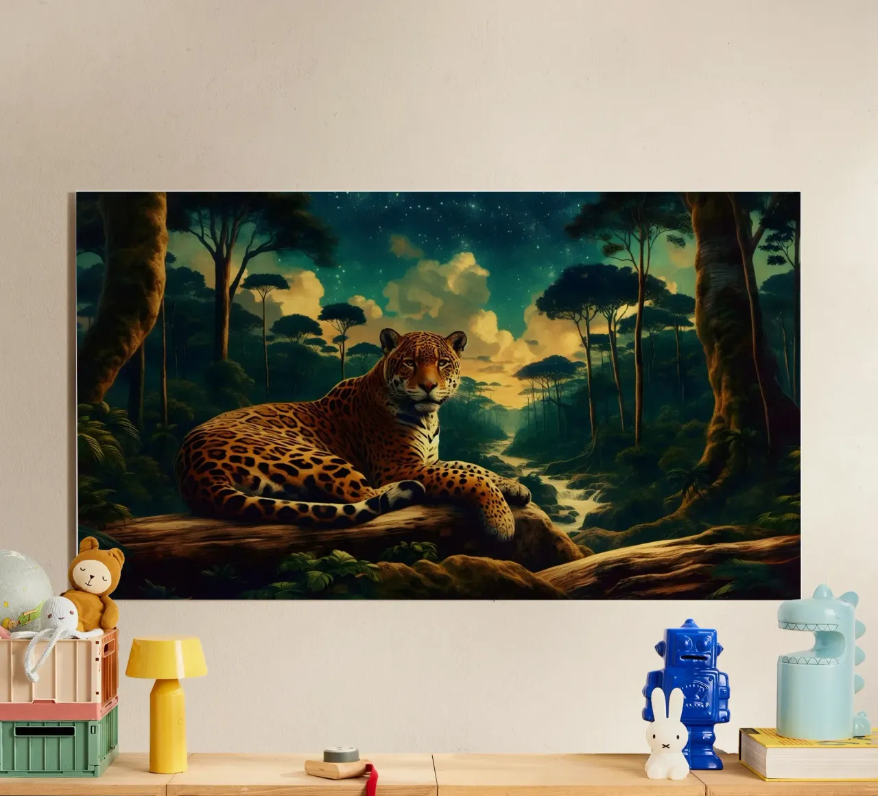 JAGUAR acrylic glass by RUBIANT ART