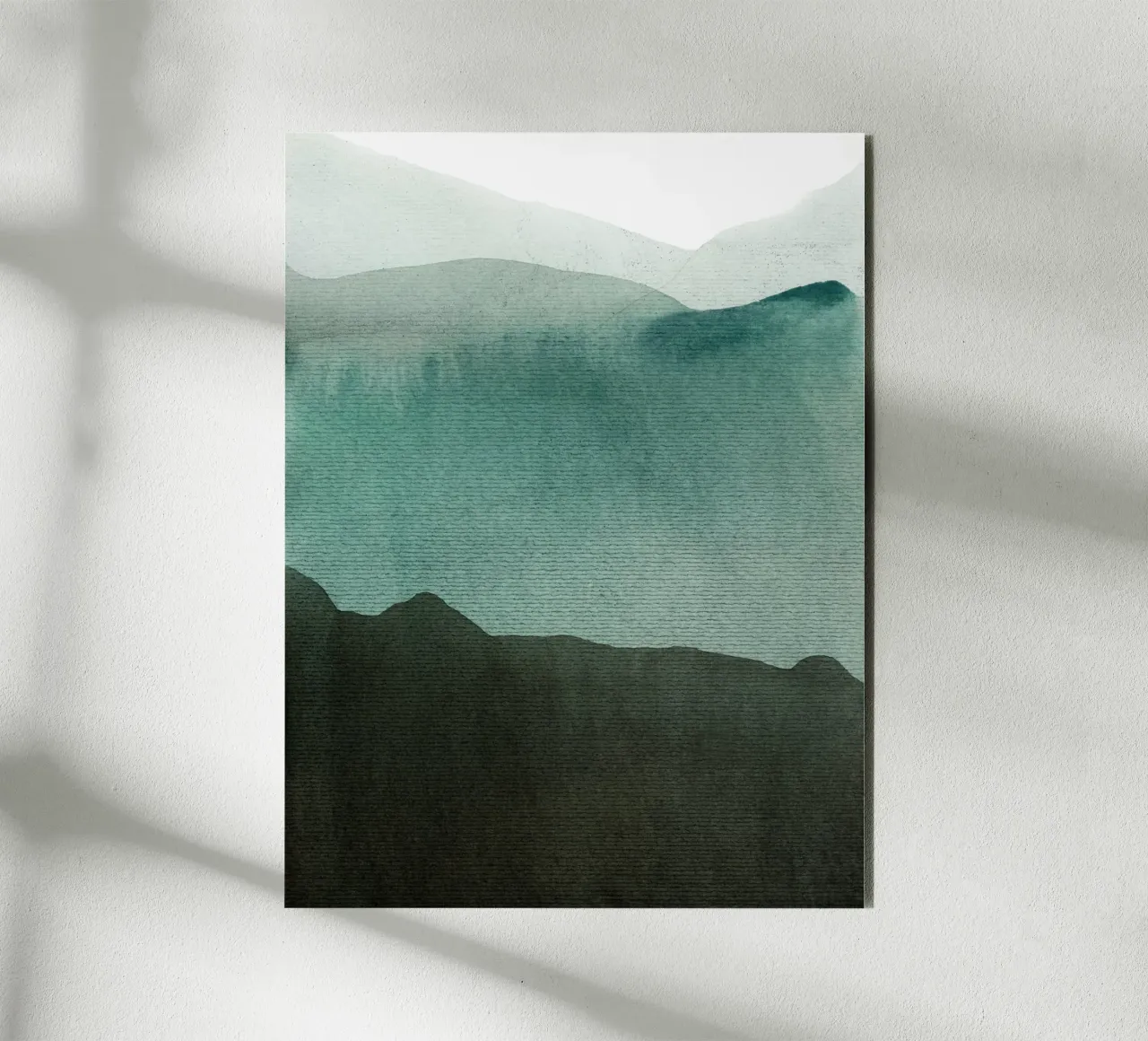 valley's deep and the mountains so high alluminio dibond da IRIS LEHNHARDT FINE ART