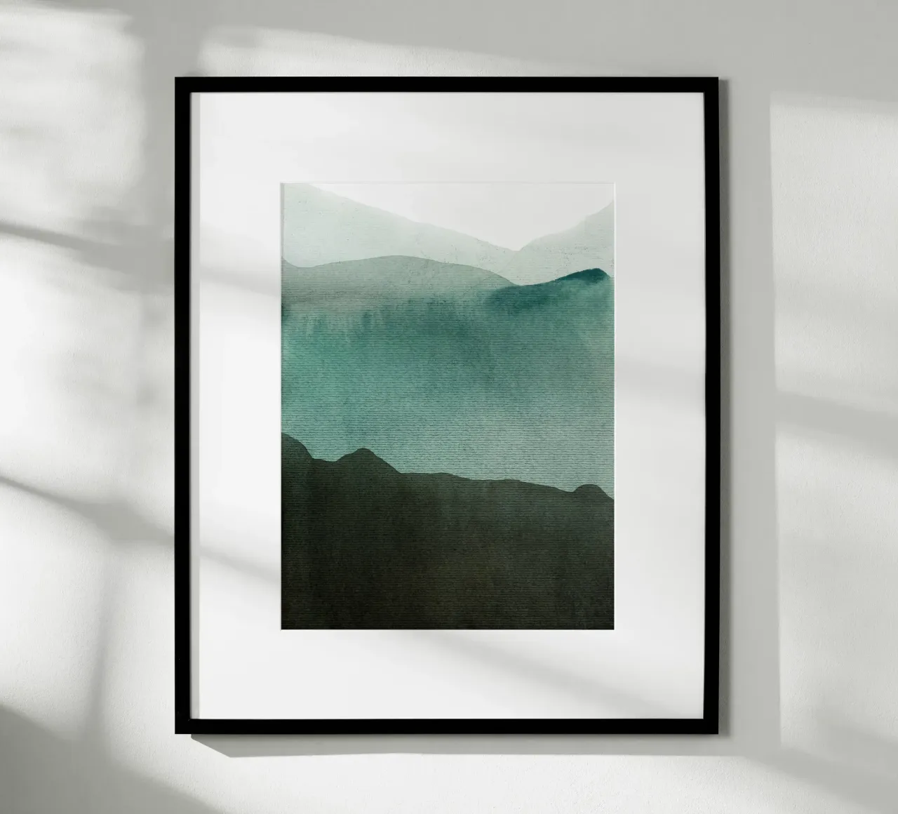 valley's deep and the mountains so high carta hahnemühle da IRIS LEHNHARDT FINE ART