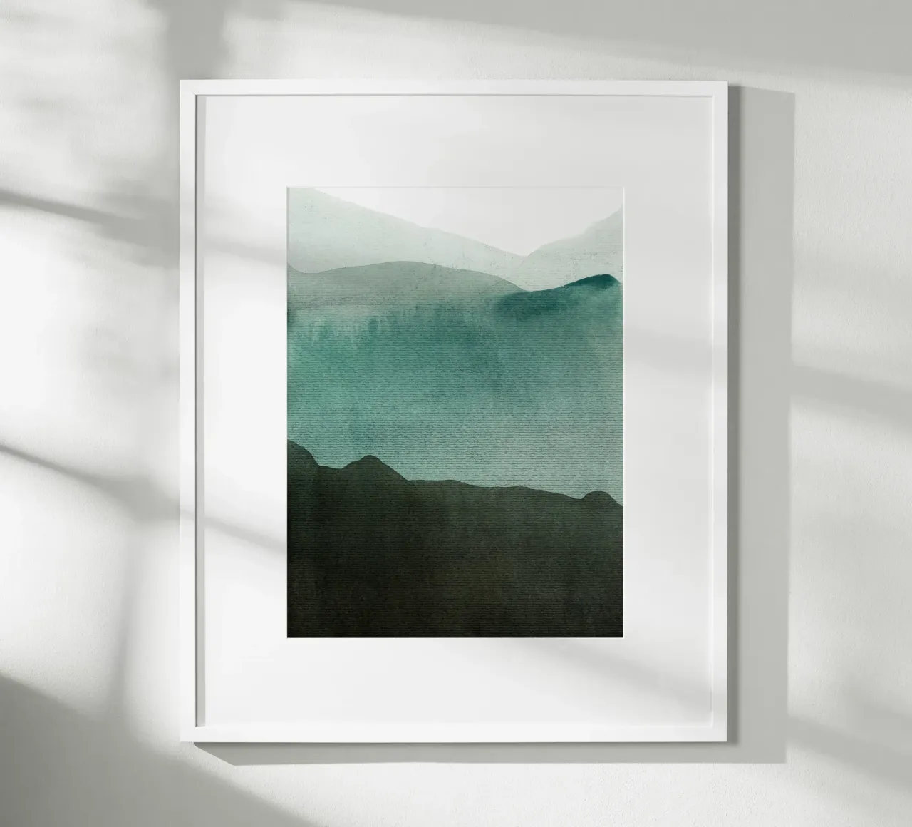 valley's deep and the mountains so high carta hahnemühle da IRIS LEHNHARDT FINE ART