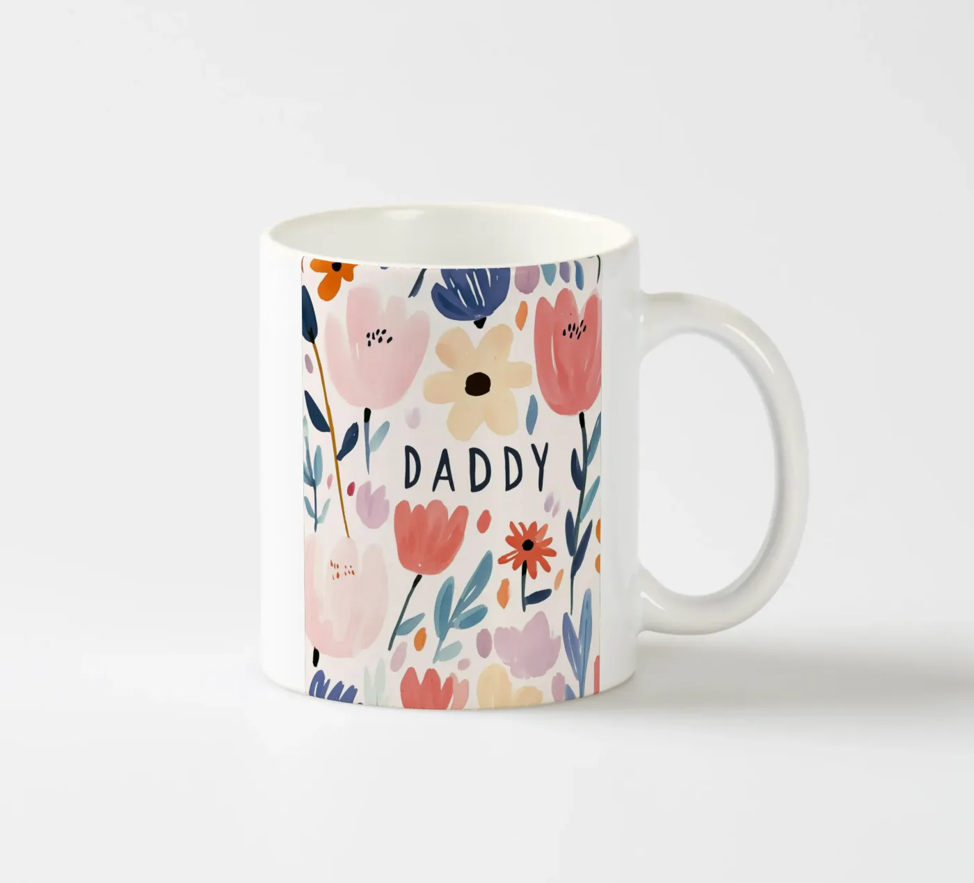 Daddy ceramic mug by treechild