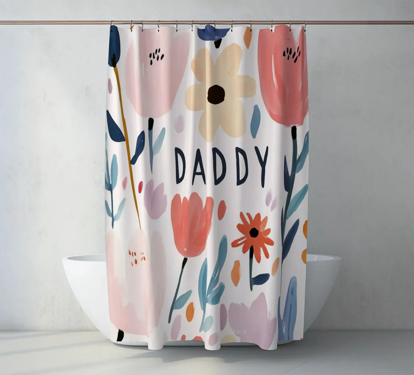 Daddy Duschvorhang von treechild