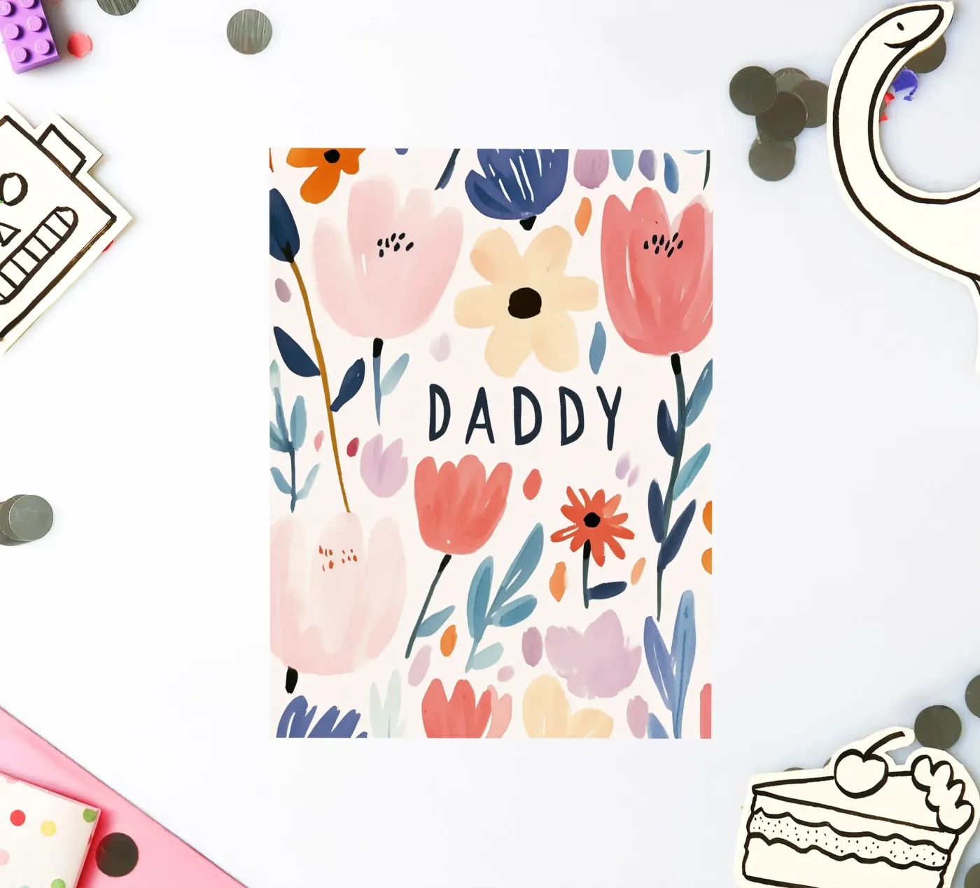 Daddy sticker van treechild