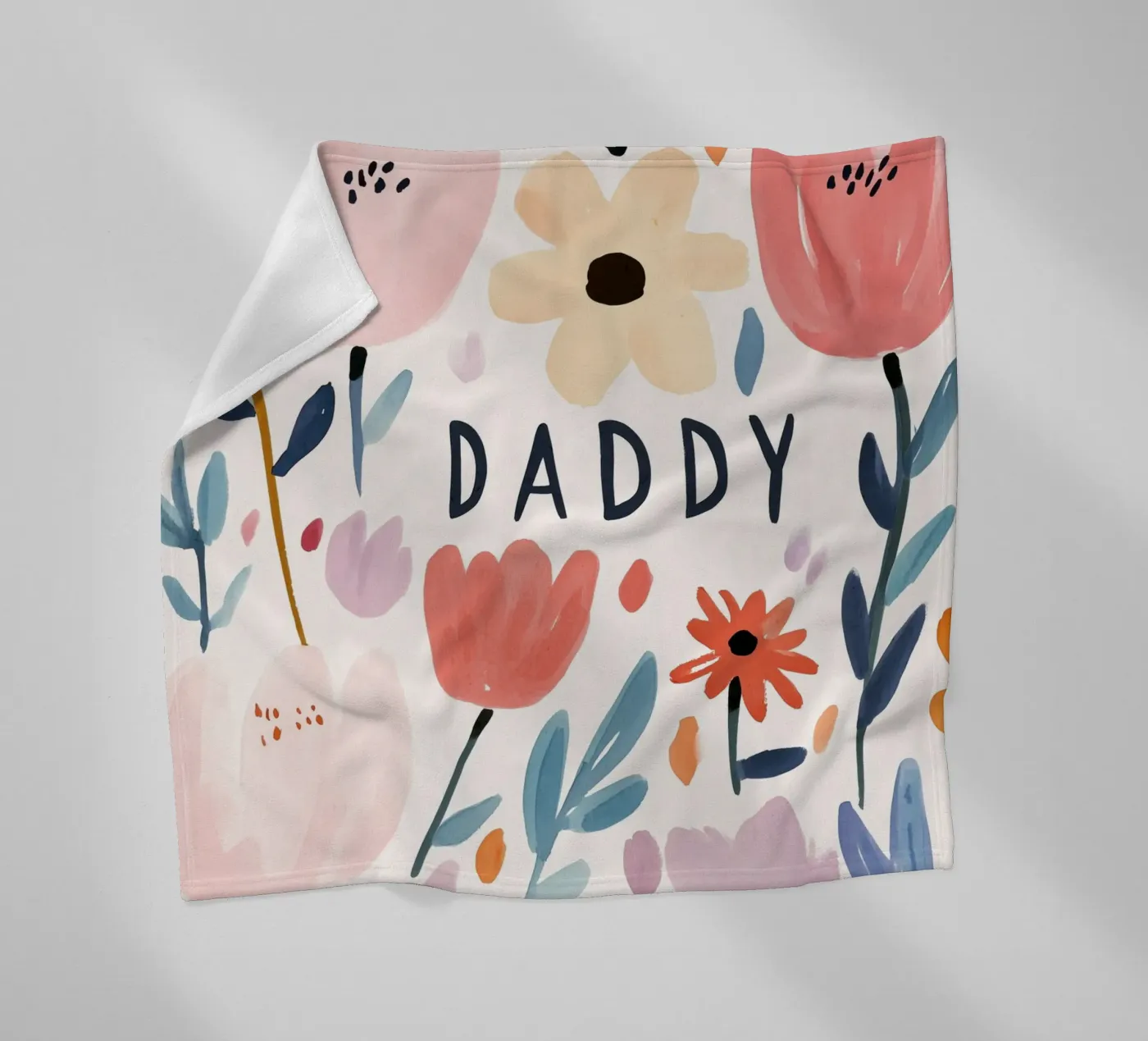 Daddy fleece blanket by treechild