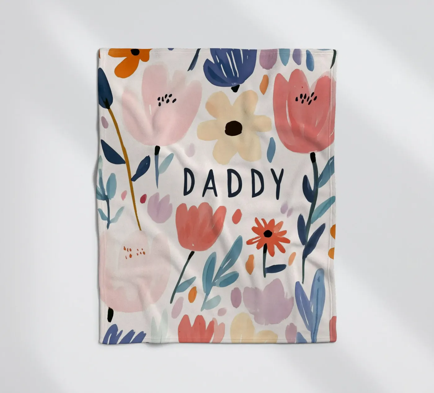 Daddy fleece blanket by treechild