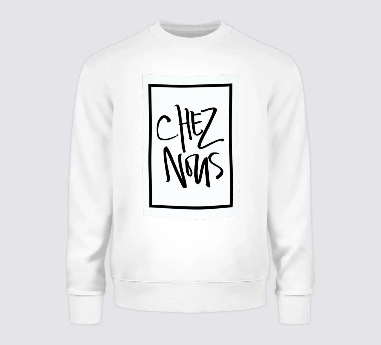 Chez Nous sweatshirt by Kristen Polsinelli