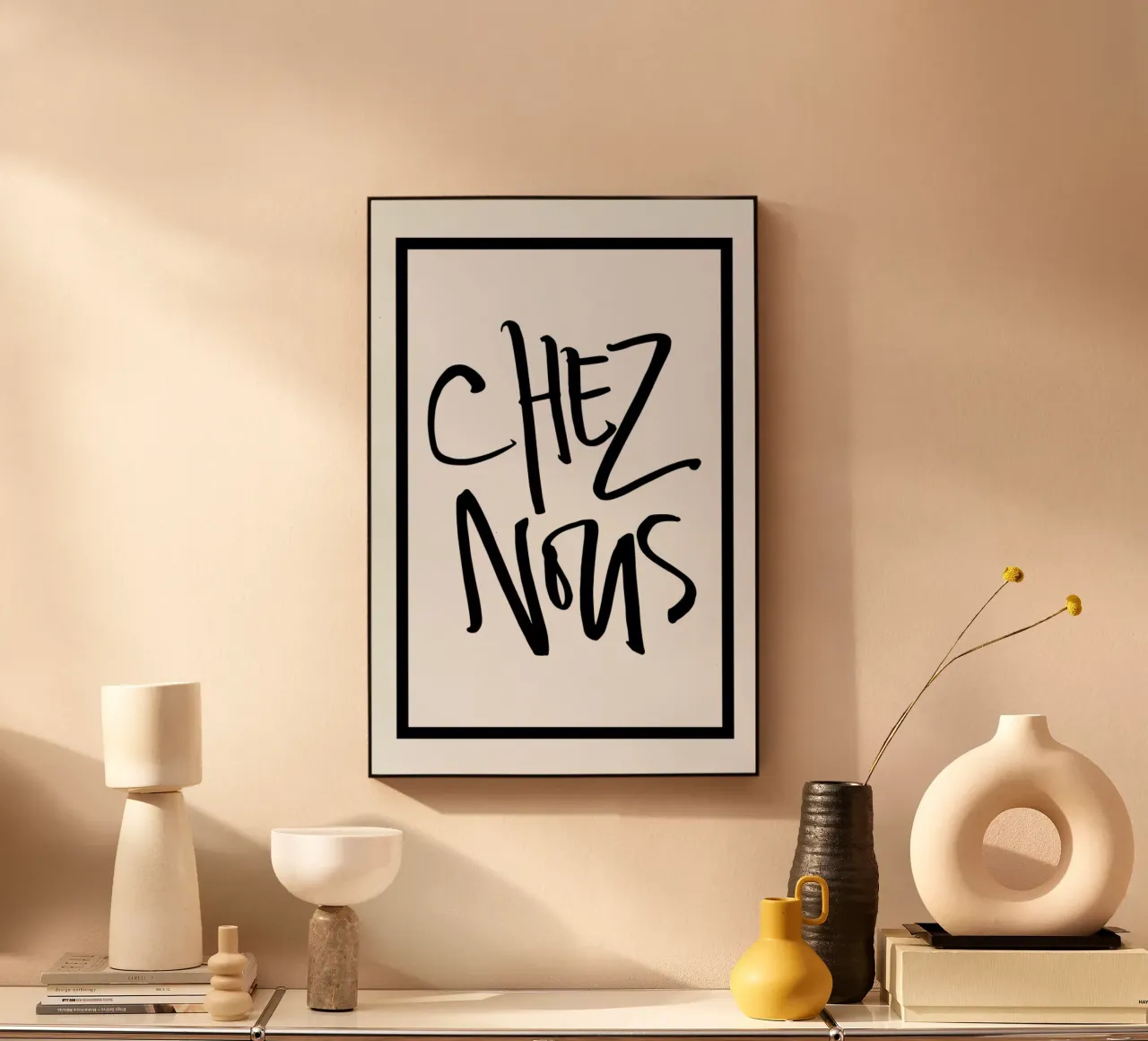 Chez Nous plexiglass da Kristen Polsinelli