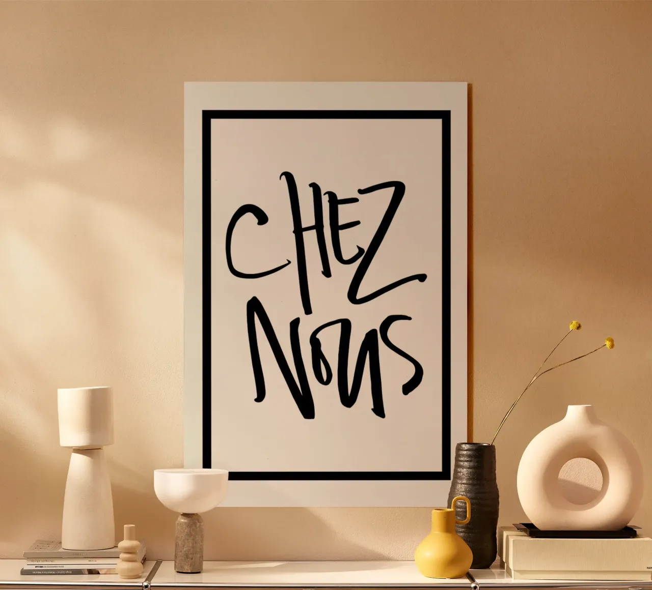 Chez Nous plexiglass da Kristen Polsinelli