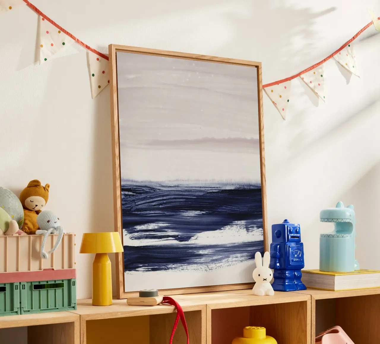 blue sea plexiglass da IRIS LEHNHARDT FINE ART