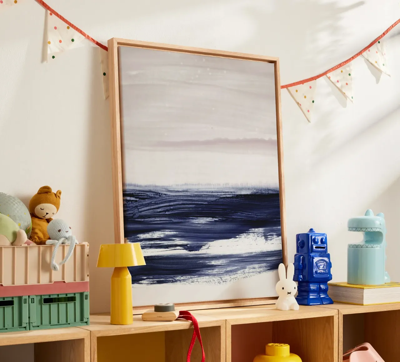 blue sea Leinwand von IRIS LEHNHARDT FINE ART