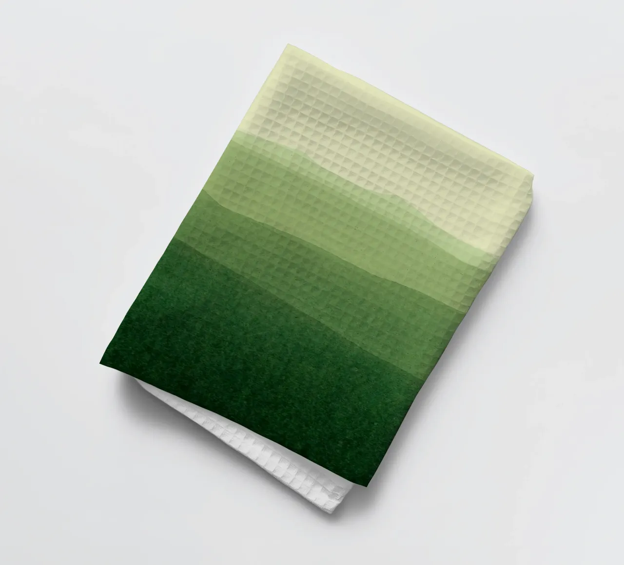 gradient landscape green canovaccio da cucina da IRIS LEHNHARDT FINE ART