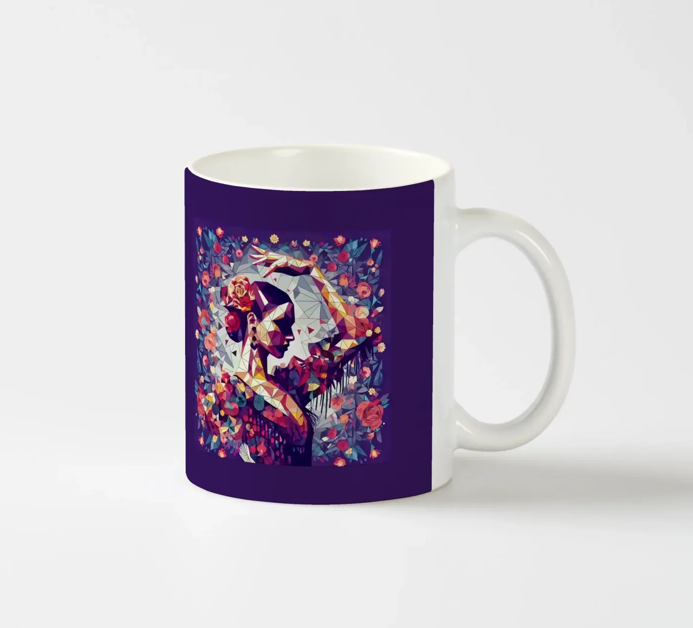Spanish dancer ceramic mug by Digital Naive