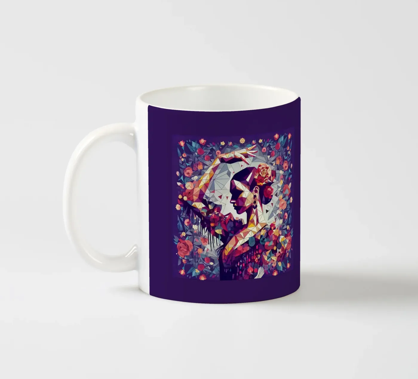 Spanish dancer ceramic mug by Digital Naive