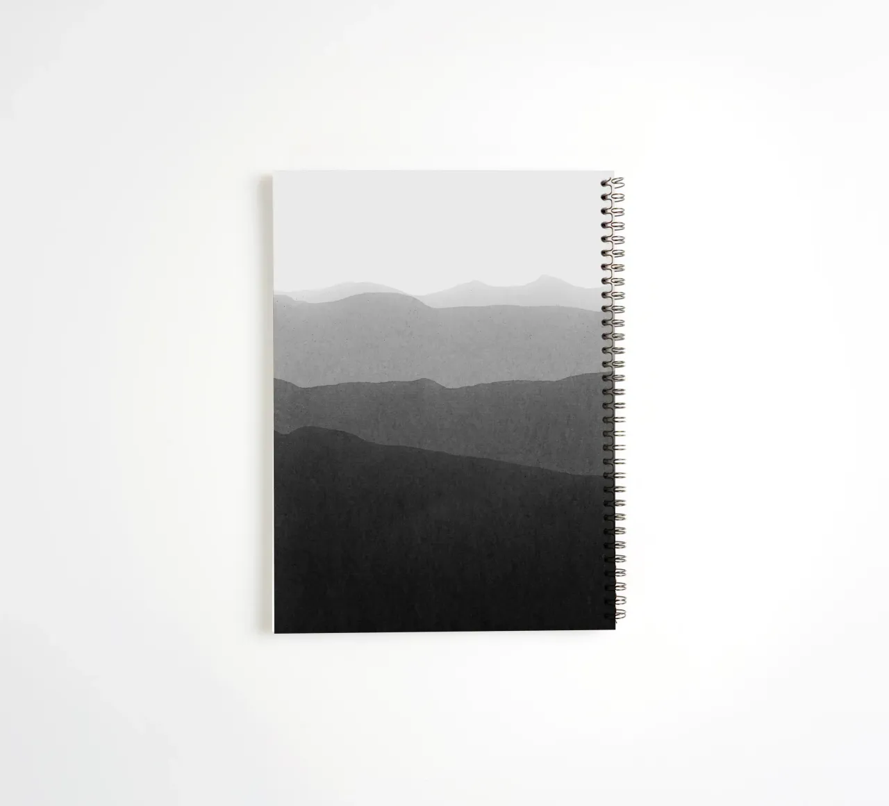 gradient landscape greyscale diario ad anelli da IRIS LEHNHARDT FINE ART