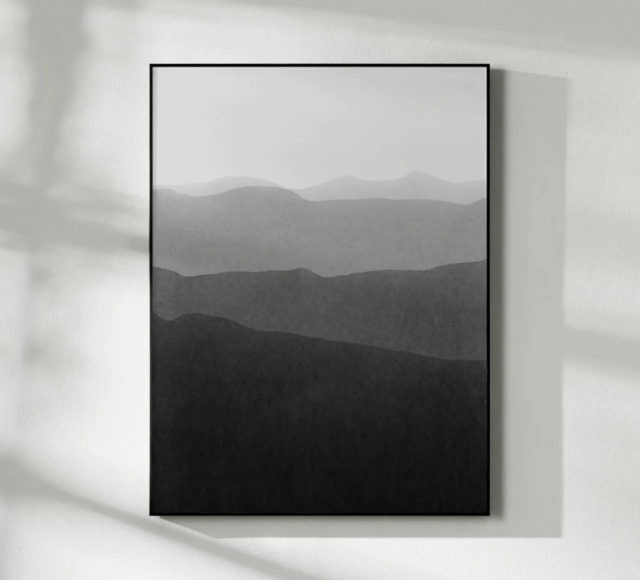 gradient landscape greyscale plexiglass da IRIS LEHNHARDT FINE ART