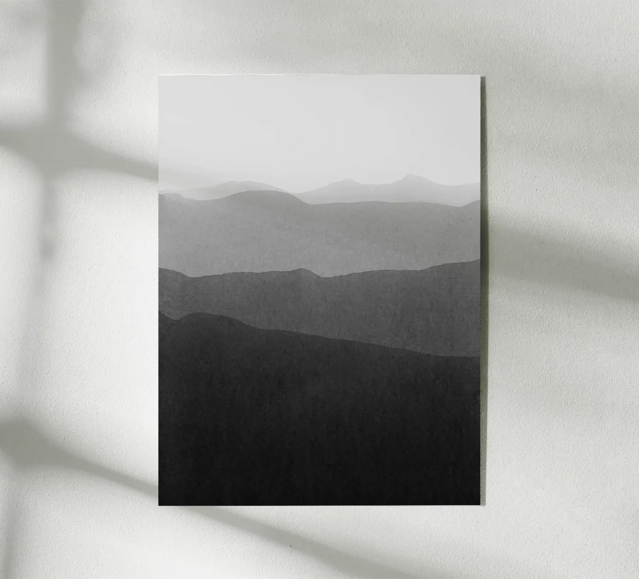 gradient landscape greyscale plexiglass da IRIS LEHNHARDT FINE ART