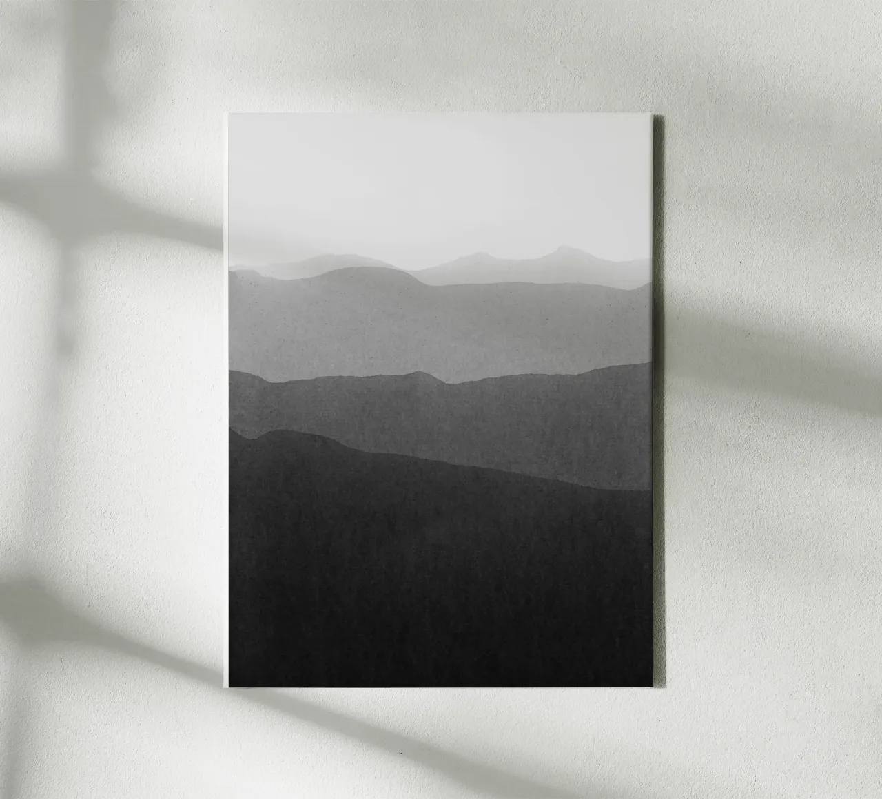 gradient landscape greyscale tela da IRIS LEHNHARDT FINE ART