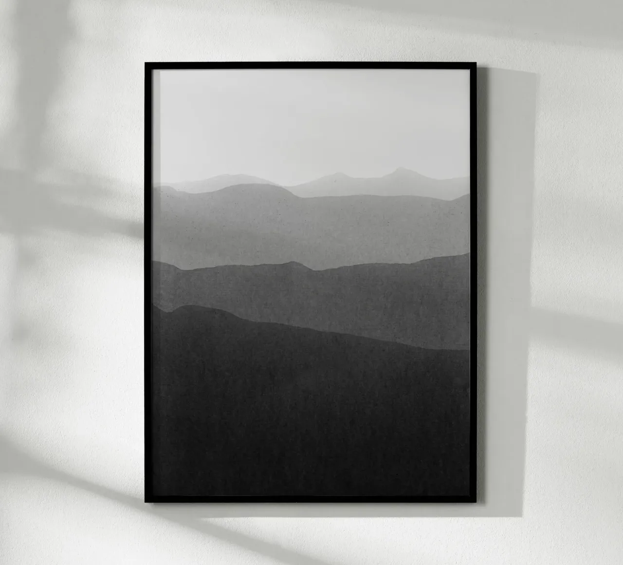 gradient landscape greyscale poster da IRIS LEHNHARDT FINE ART