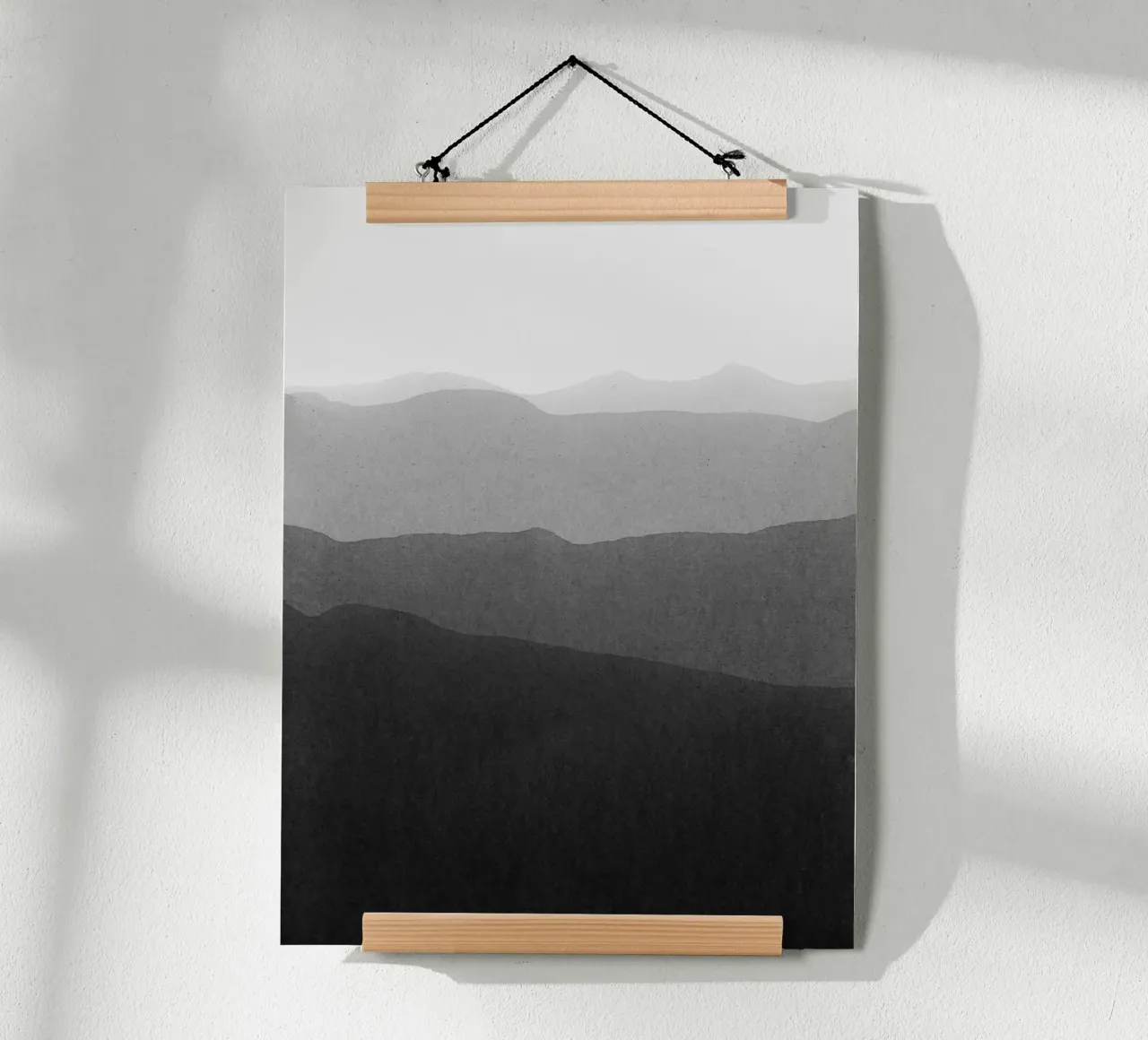 gradient landscape greyscale poster da IRIS LEHNHARDT FINE ART