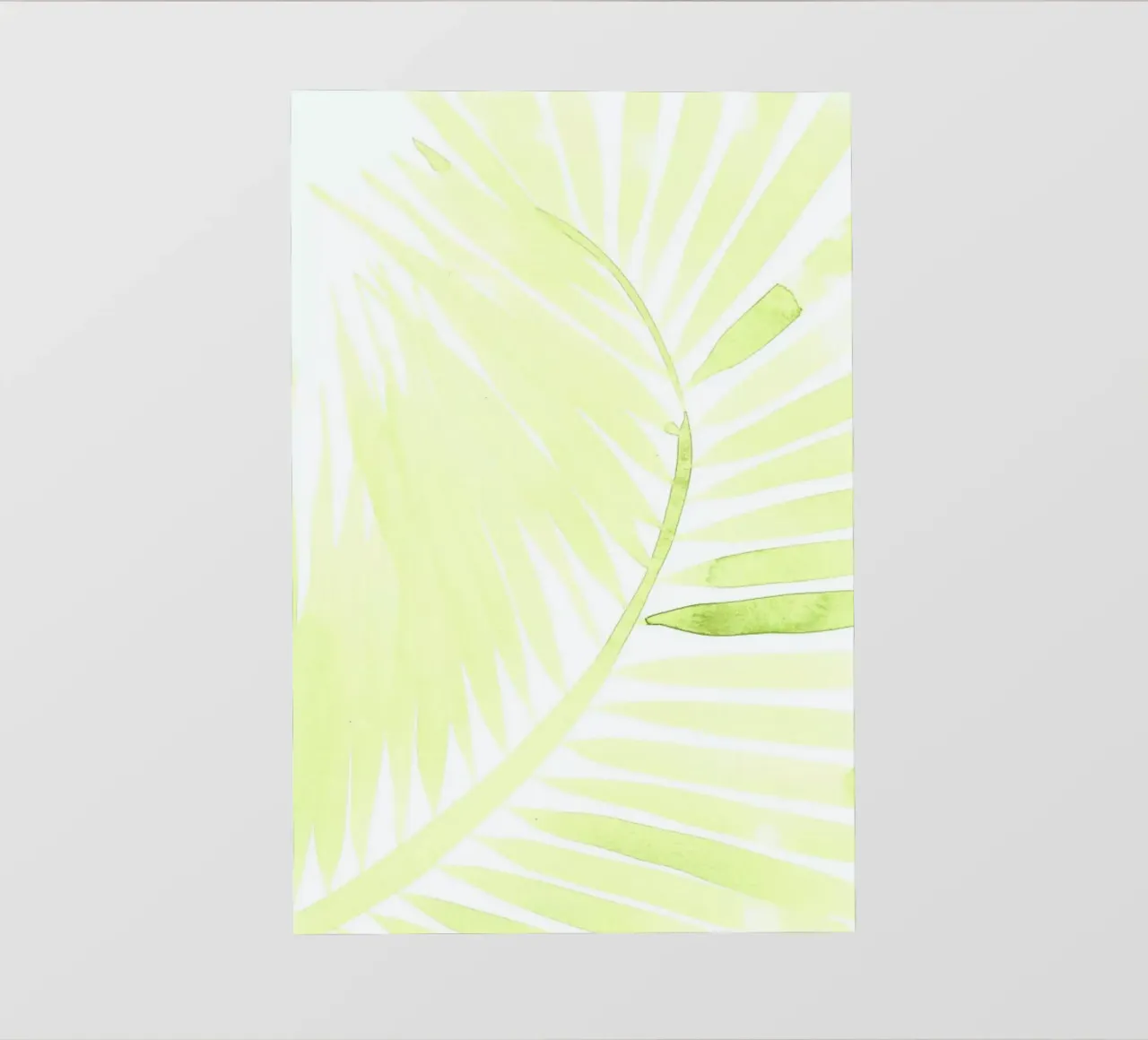 Palm III telo in pvc da Kristen Polsinelli