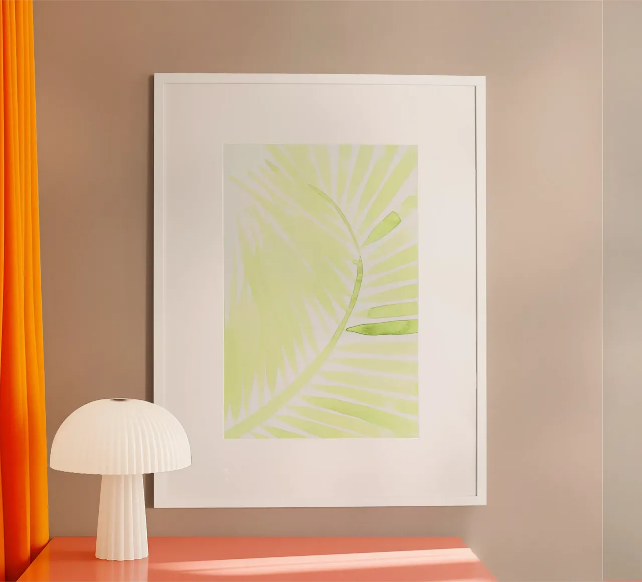 Palm III carta hahnemühle da Kristen Polsinelli