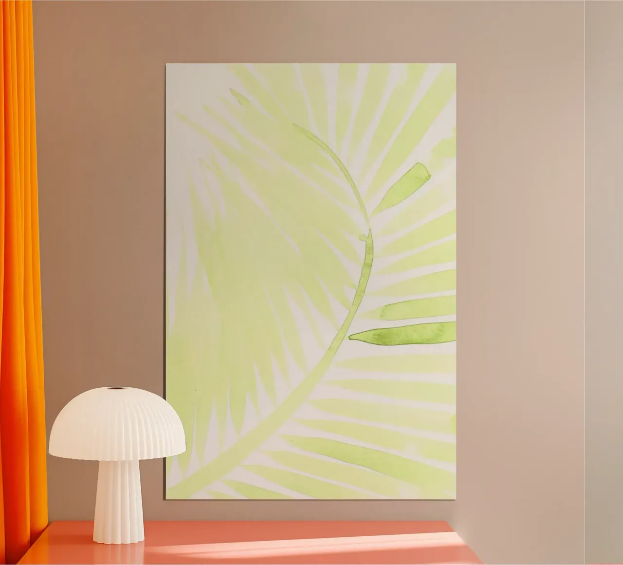 Palm III carta hahnemühle da Kristen Polsinelli