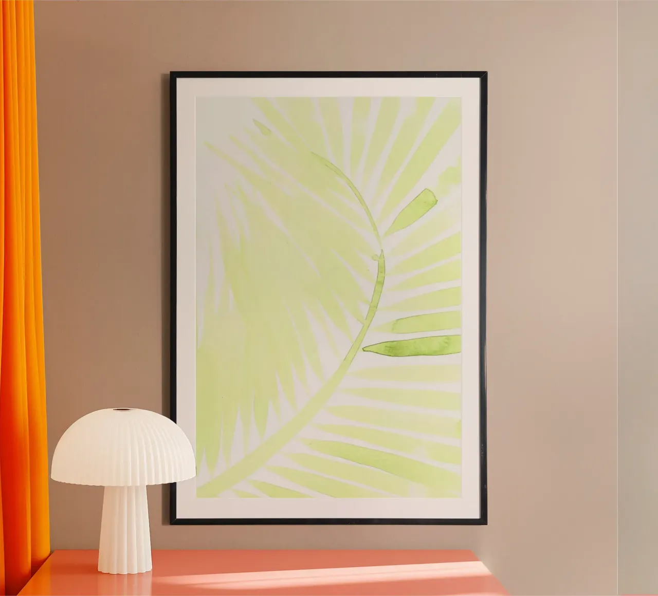 Palm III carta hahnemühle da Kristen Polsinelli