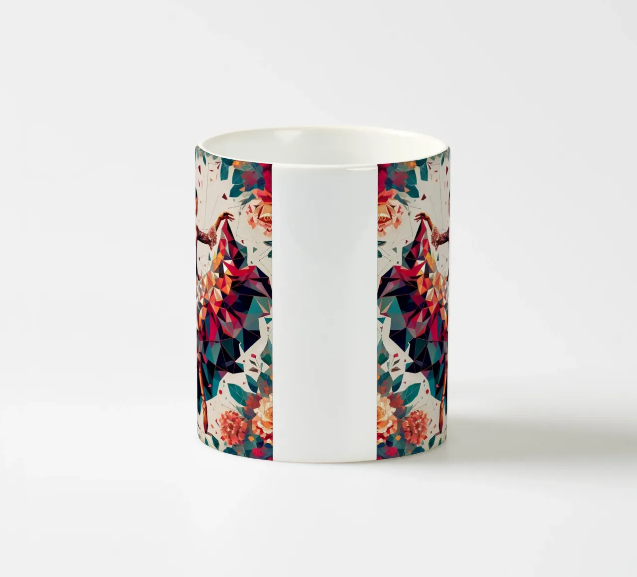 Flamenco tazza in ceramica da Digital Naive