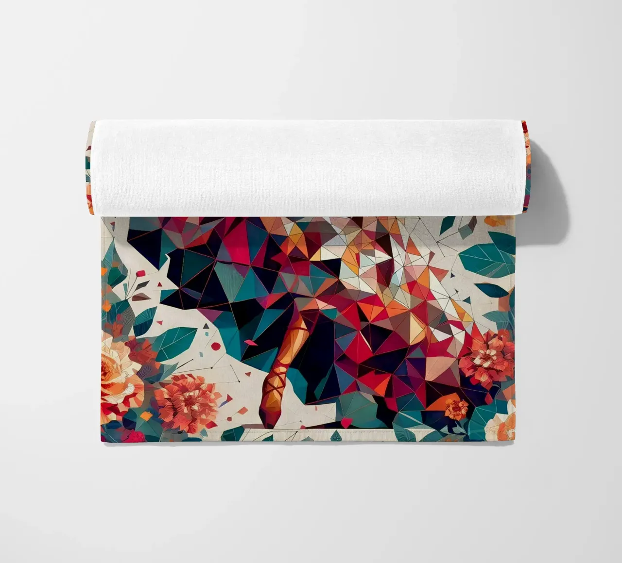 Flamenco telo mare da Digital Naive