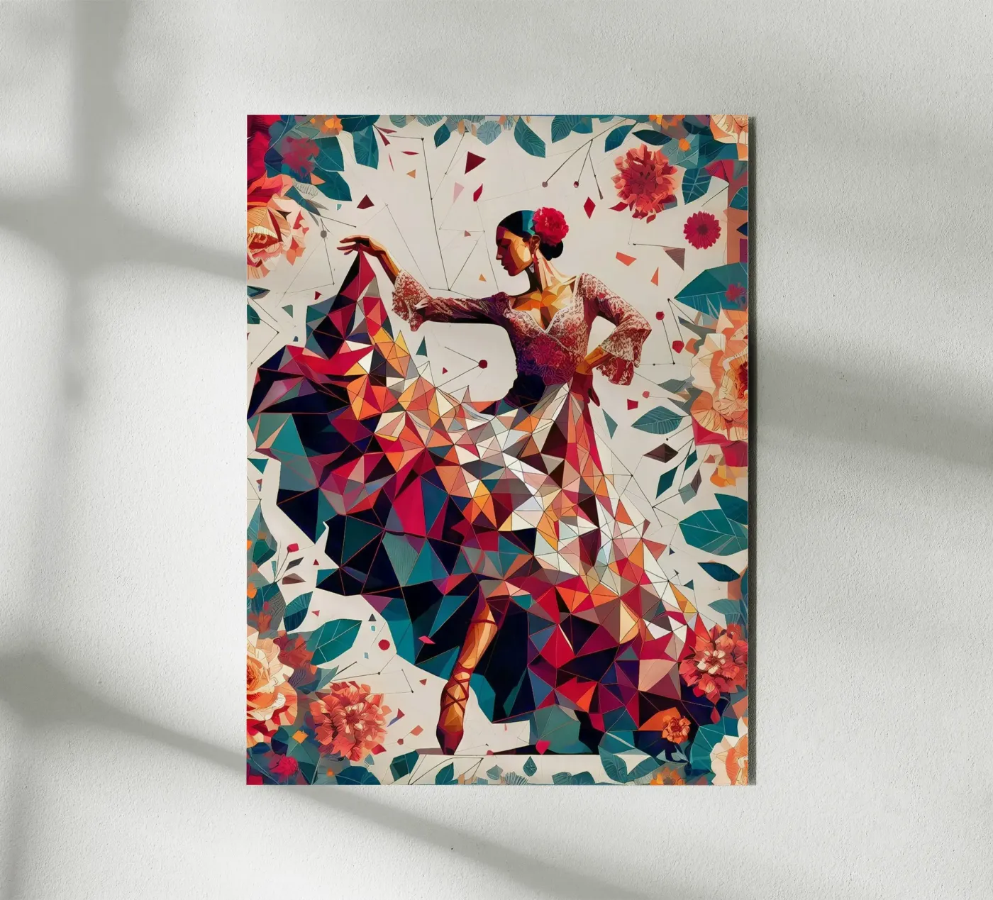 Flamenco alluminio dibond da Digital Naive