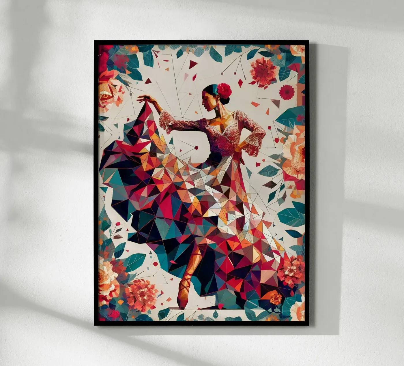 Flamenco poster de Digital Naive