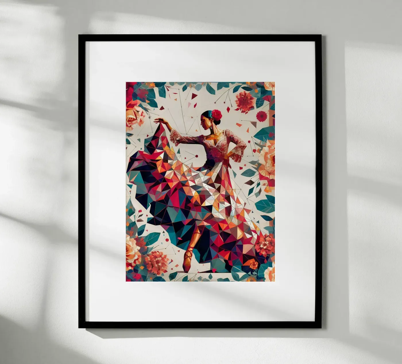 Flamenco poster by Digital Naive