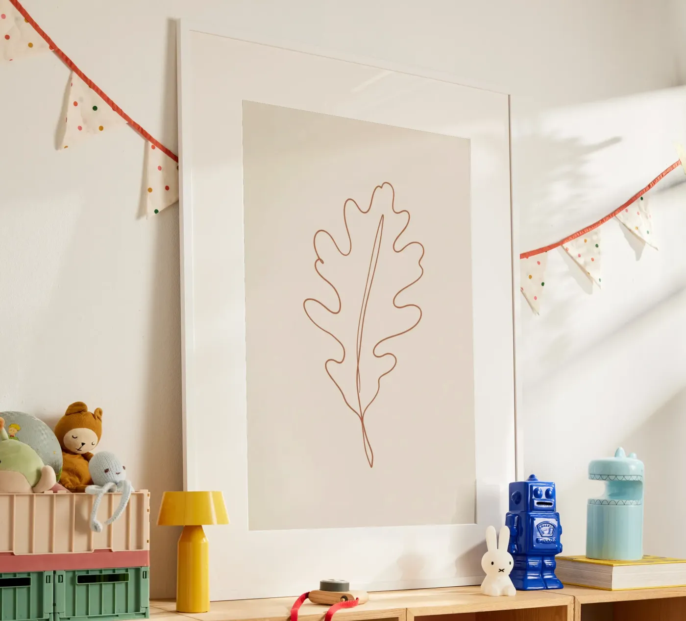Eichenblatt Poster von Nature by Artsy Vibes