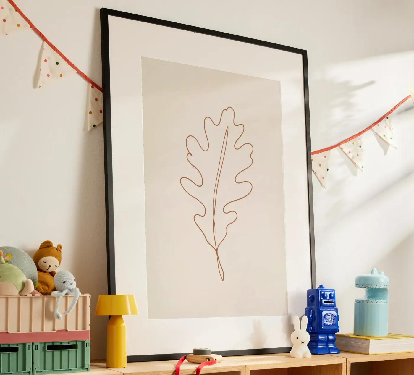 Eichenblatt Poster von Nature by Artsy Vibes