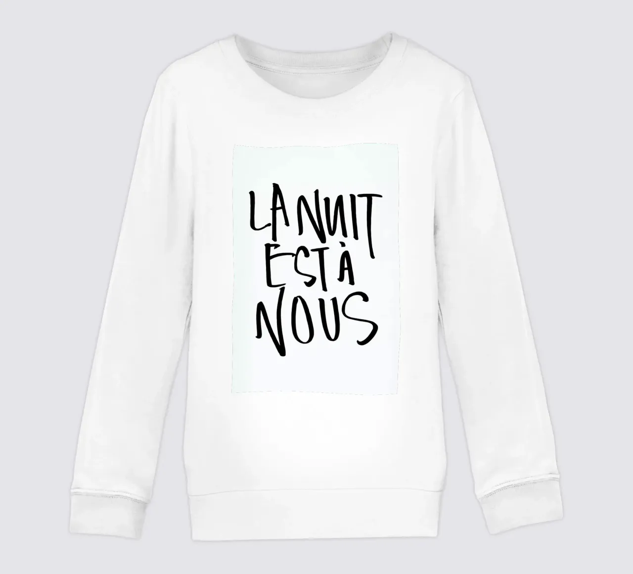La Nuit Est à Nous felpa bambino da Kristen Polsinelli